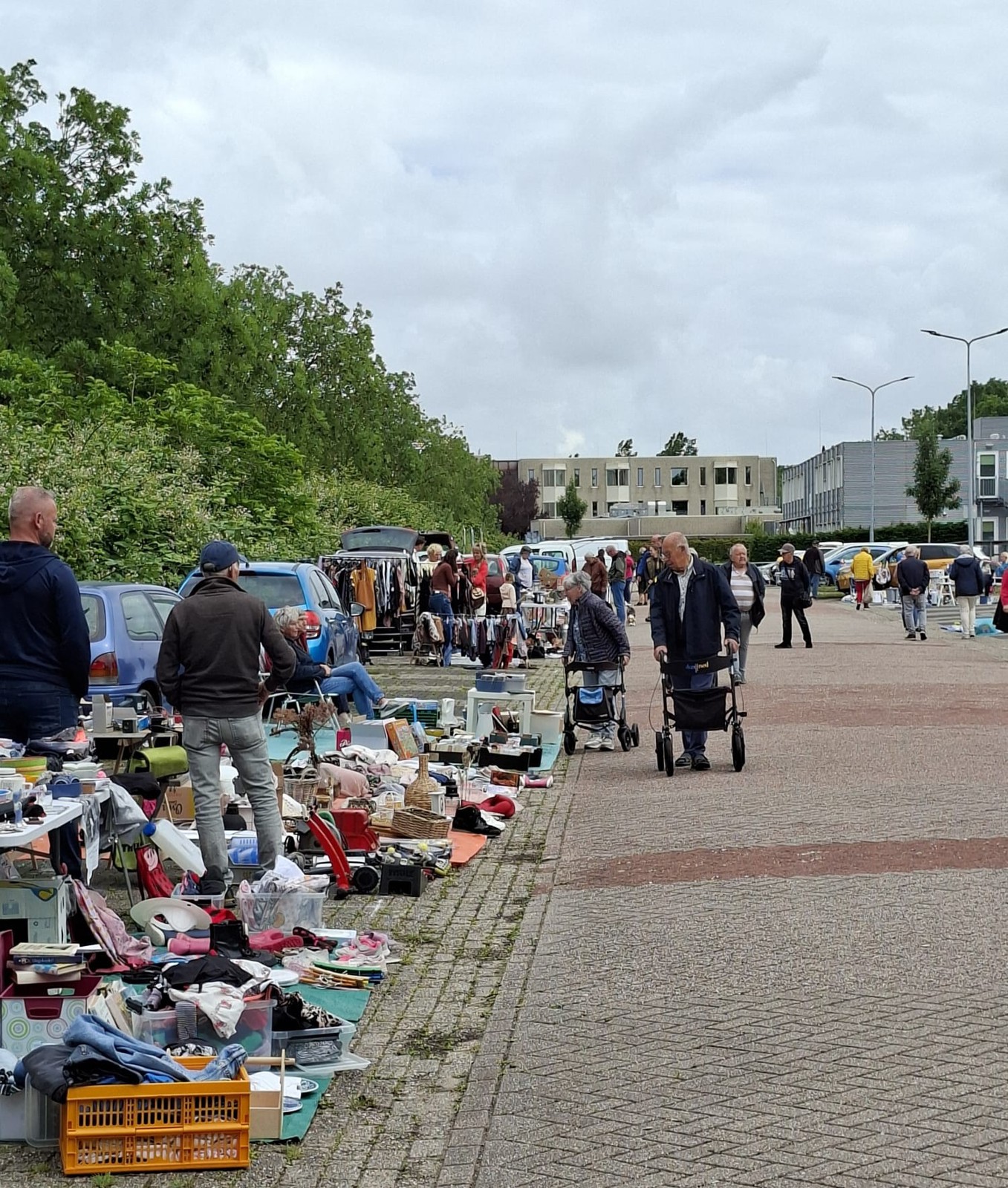 Verslag kofferbakmarkt van 14 juni