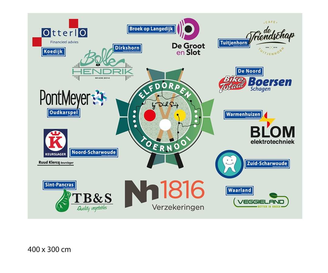 Krijt op Tijd deelnemer 11 dorpen toernooi