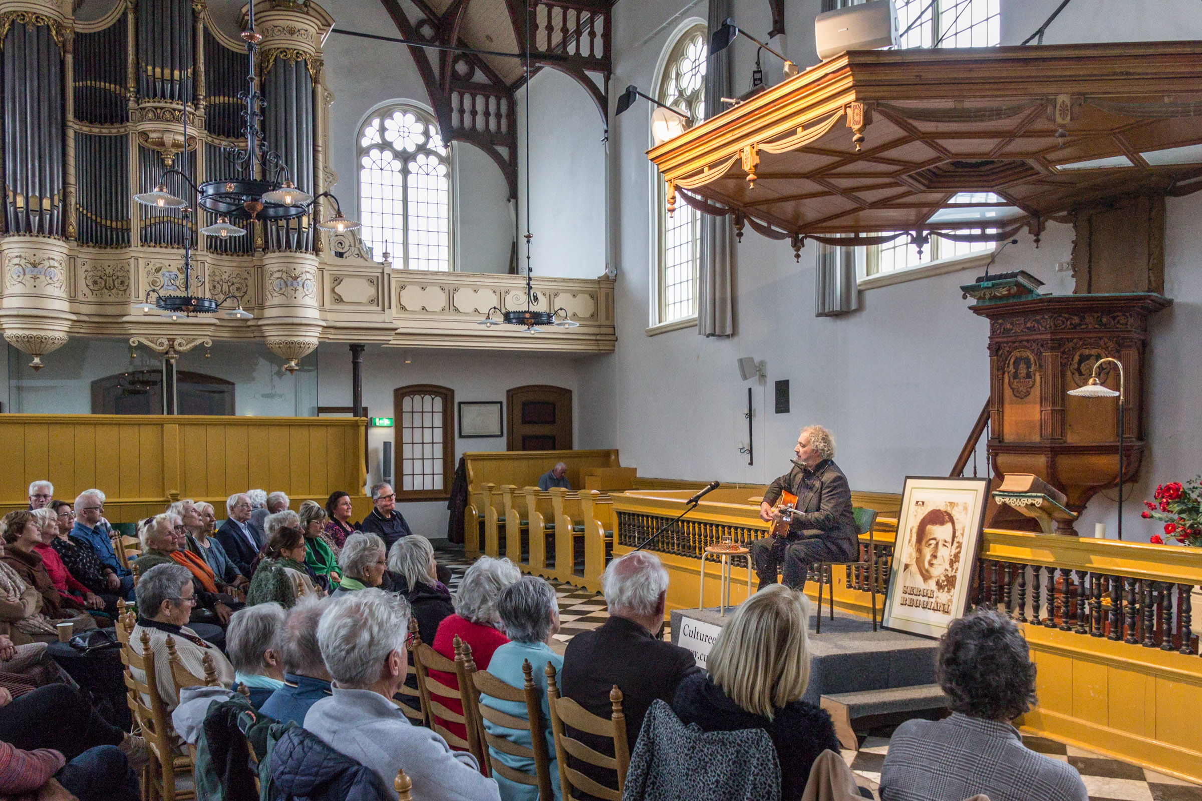 Geslaagde middag met chansons door Frédéric Dorfmann