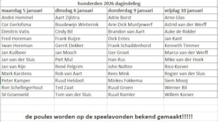 dagindeling honderden 2026 Krijt op Tijd
