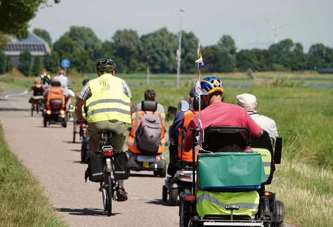 Foto Persbericht Tweede Meerwielentocht in Schagen