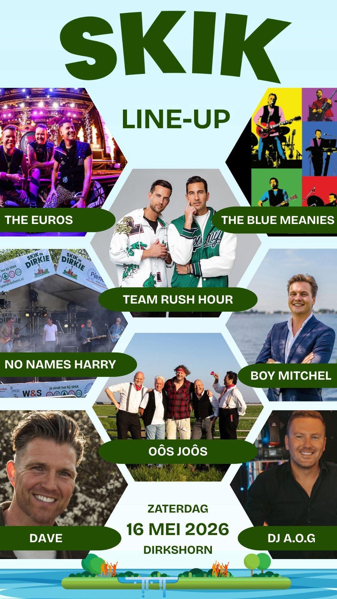 Skik festival line up.