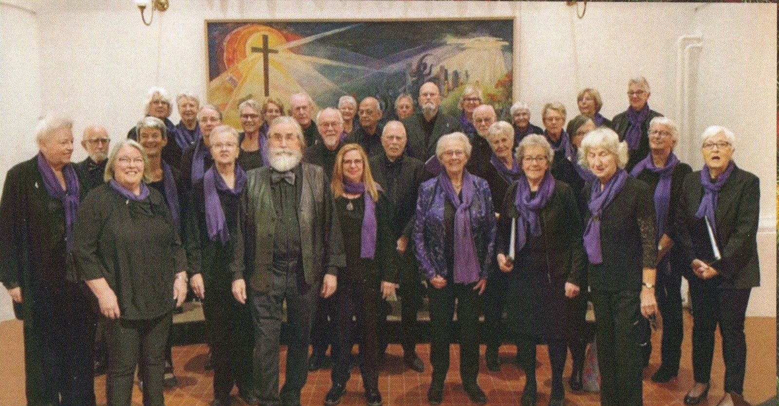 Zondagmorgen 17 mei om 10.00 uur treedt het 40 koppig Gemengd Heerhugowaards Koor op.