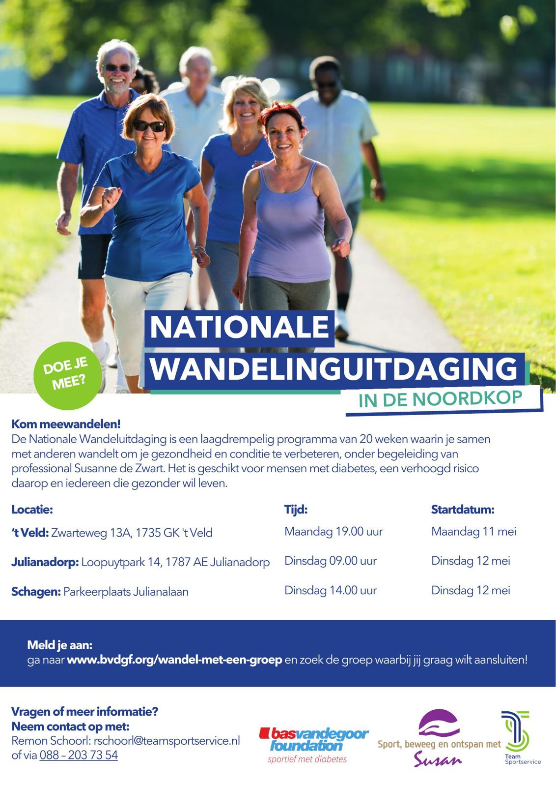STAP VOOR STAP FITTER: DE NATIONALE WANDELUITDAGING 