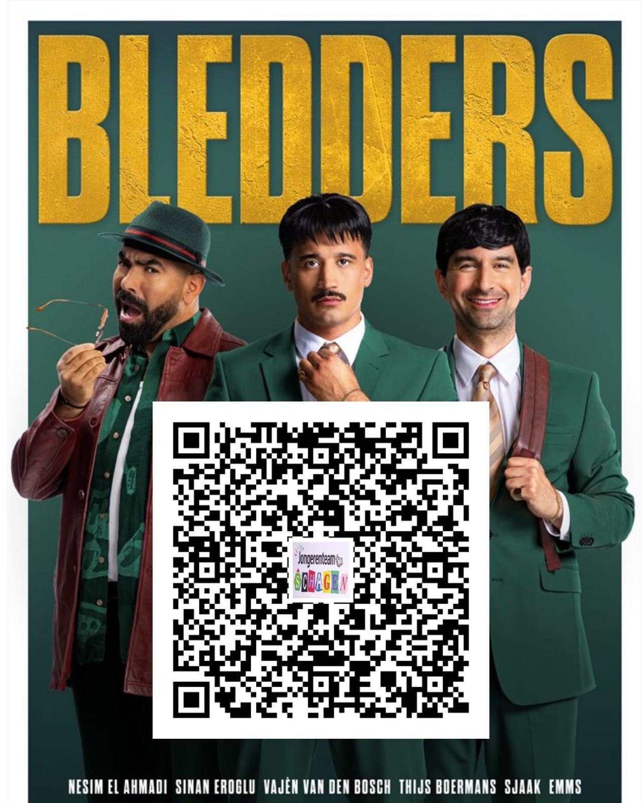 Jongerenteam van de gemeente Schagen organiseert op vrijdag 22 mei 2026 een buitenbioscoop in de Muziektuin in Schagen. Jongeren uit de gemeente zijn welkom om samen de film “Bledders” te bekijken, inclusief snacks en drinken.