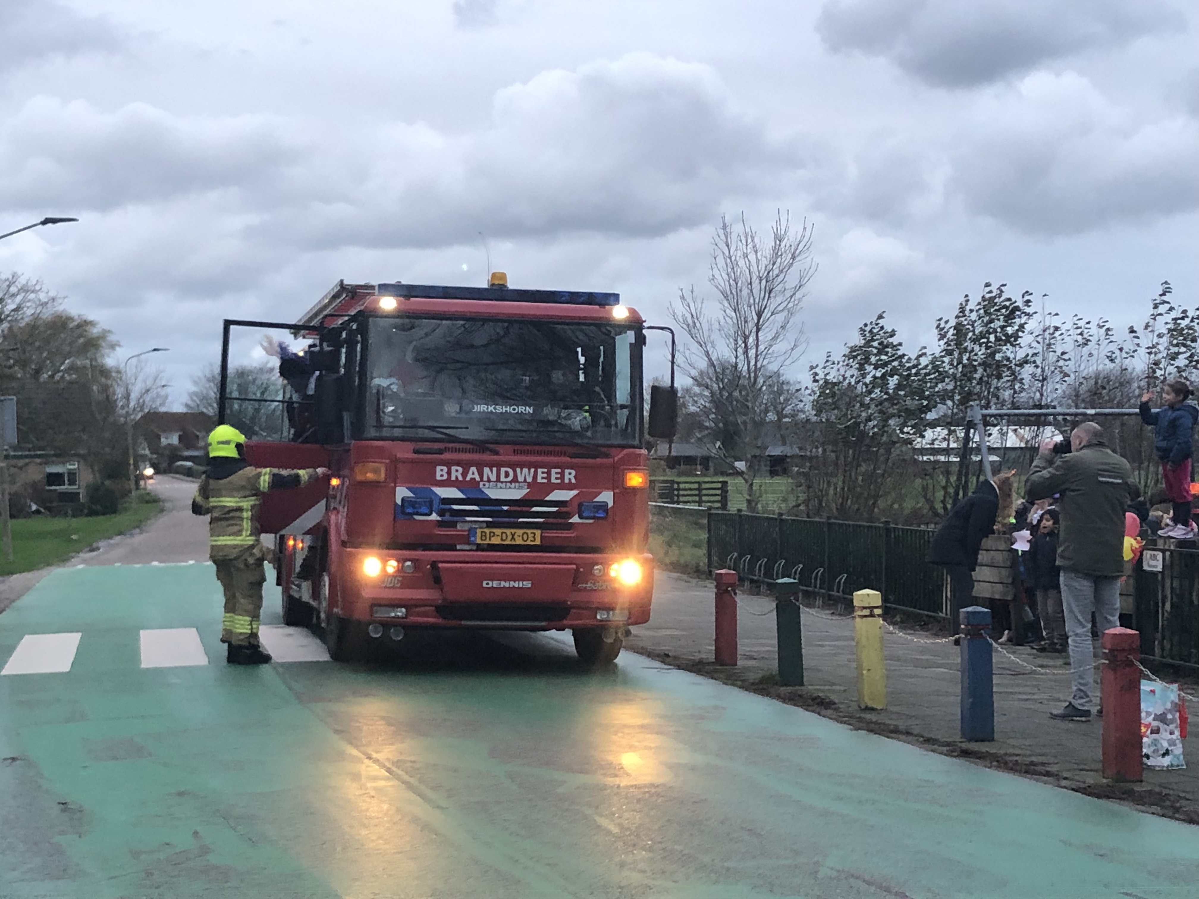 Zo snel als de brandweer…